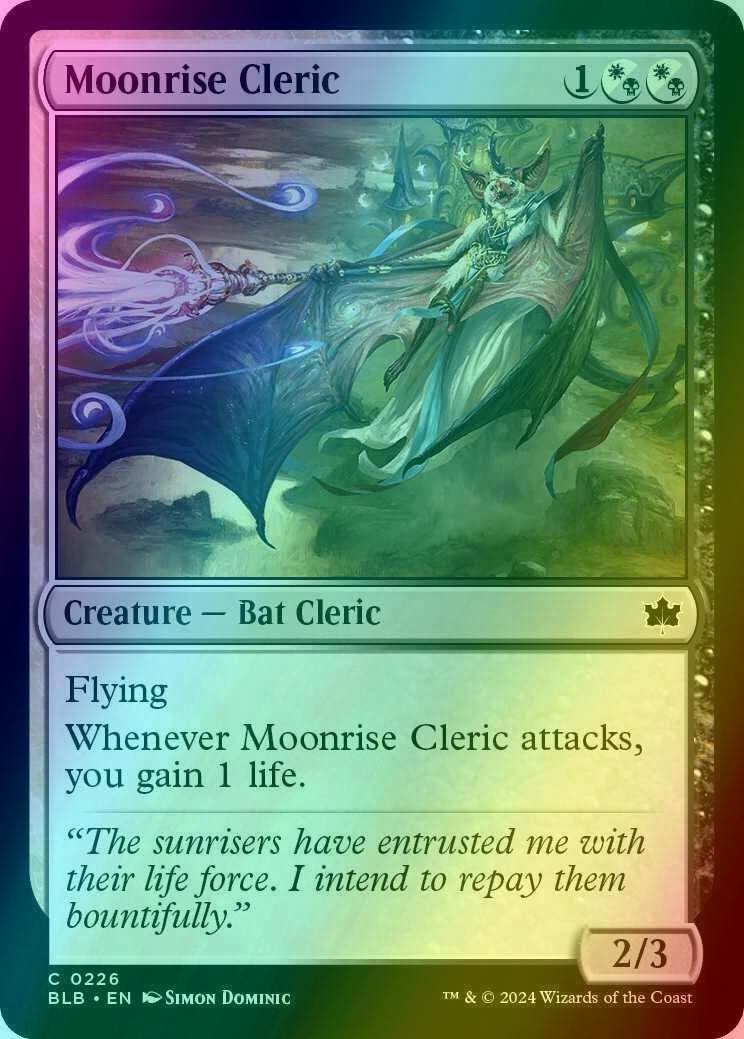 Moonrise Cleric [226] [Bloomburrow] [Foil]