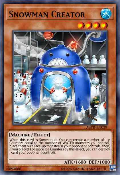 Snowman Creator - ABYR-EN029 - Common - 1st Edition