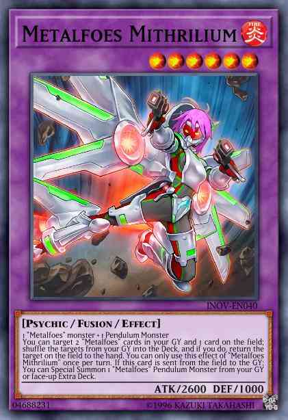 Metalfoes Mithrilium - BLRR-EN082 - Secret Rare - 1st Edition
