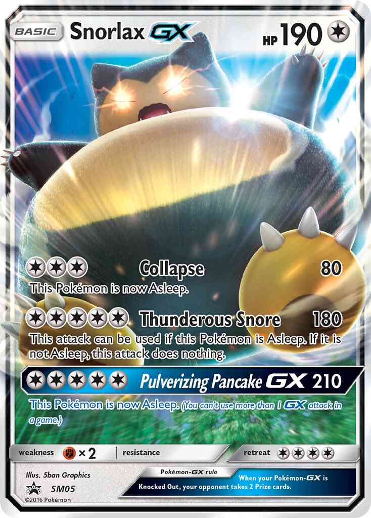 Snorlax-GX - SM05 - Promo [smp-SM05] [Ultra]