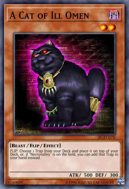 A Cat of Ill Omen - SS01-ENB11 - Common - 1st Edition