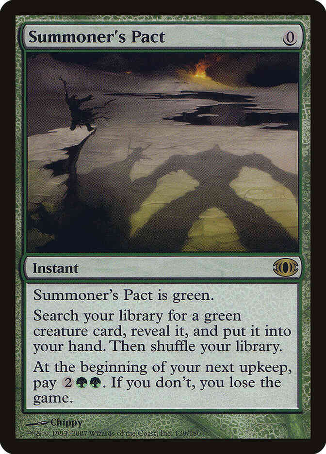 Summoner's Pact [139] [Future Sight] [Non-Foil]