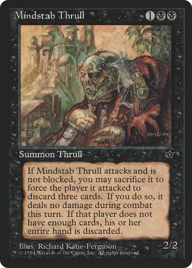 Mindstab Thrull [Richard Kane Ferguson] [40a] [Fallen Empires] [Non-Foil]