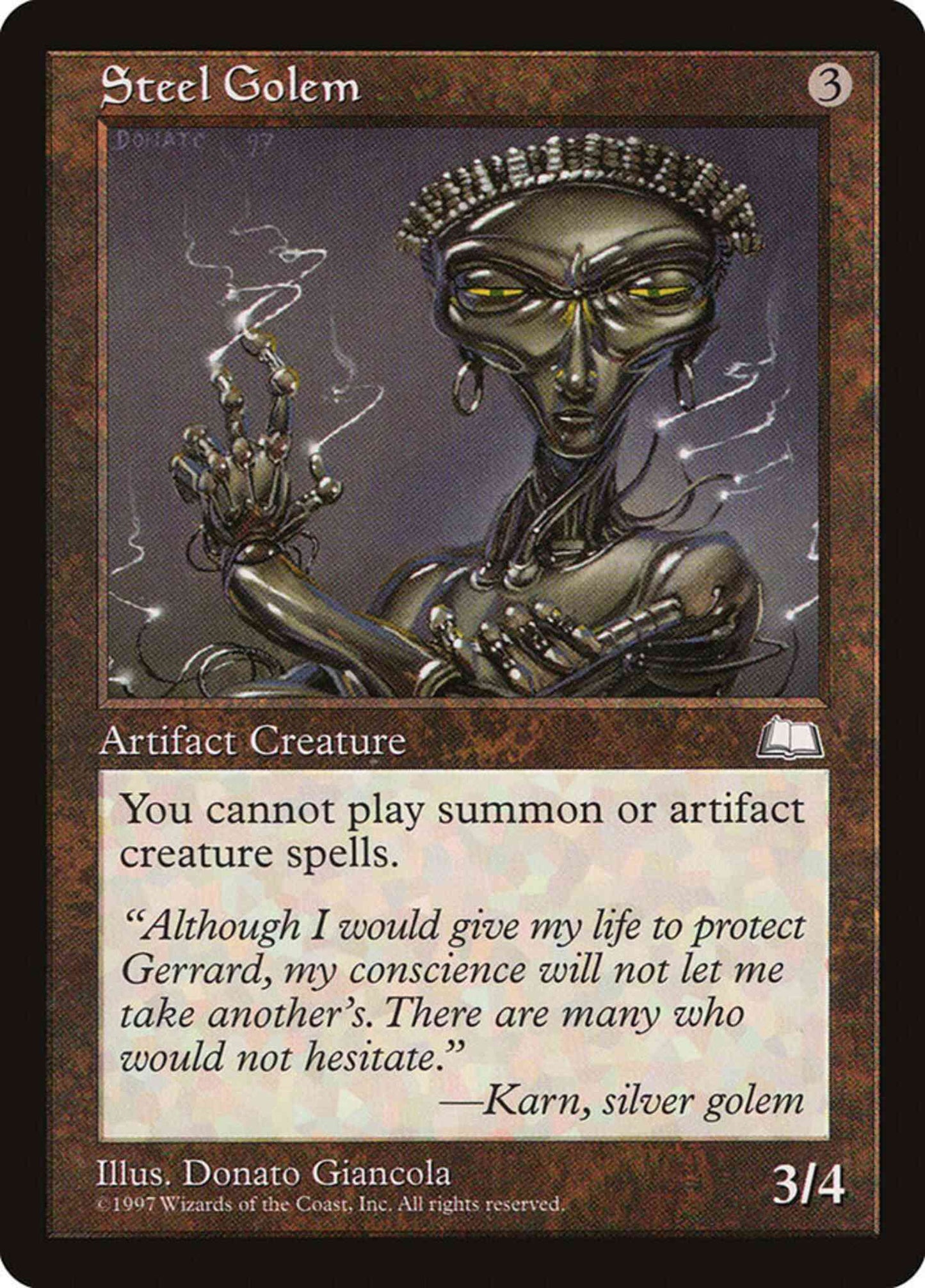 Steel Golem [157] [Weatherlight] [Non-Foil]