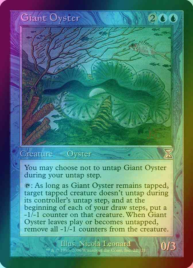 Giant Oyster [22] [Time Spiral Timeshifted] [Foil]