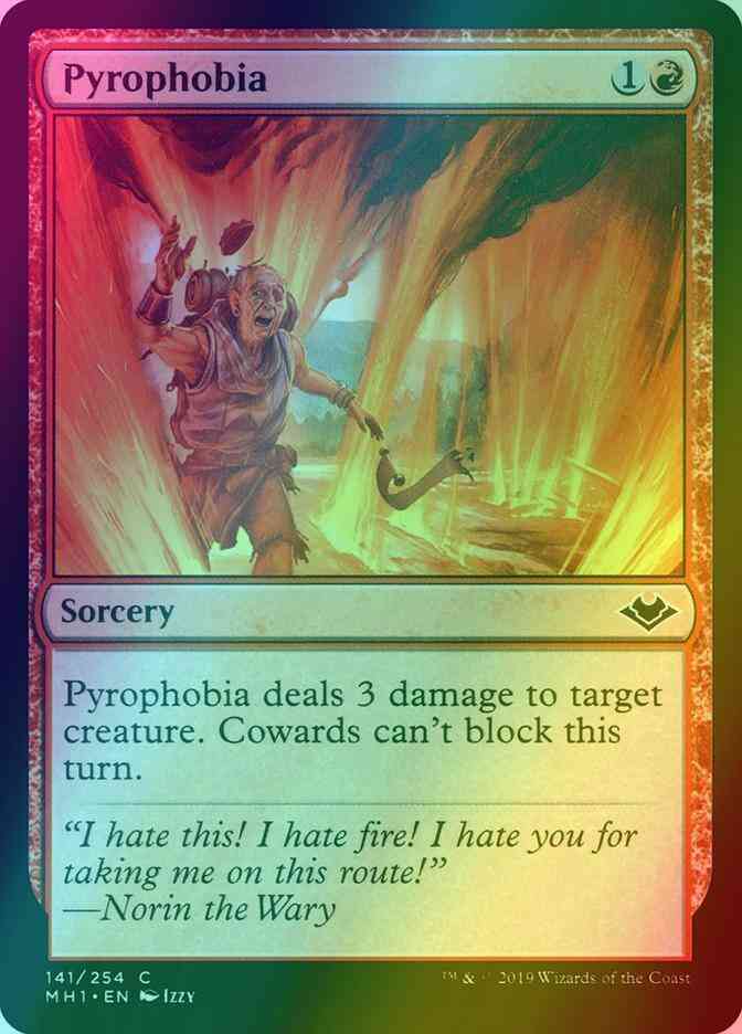 Pyrophobia [141] [Modern Horizons] [Foil]