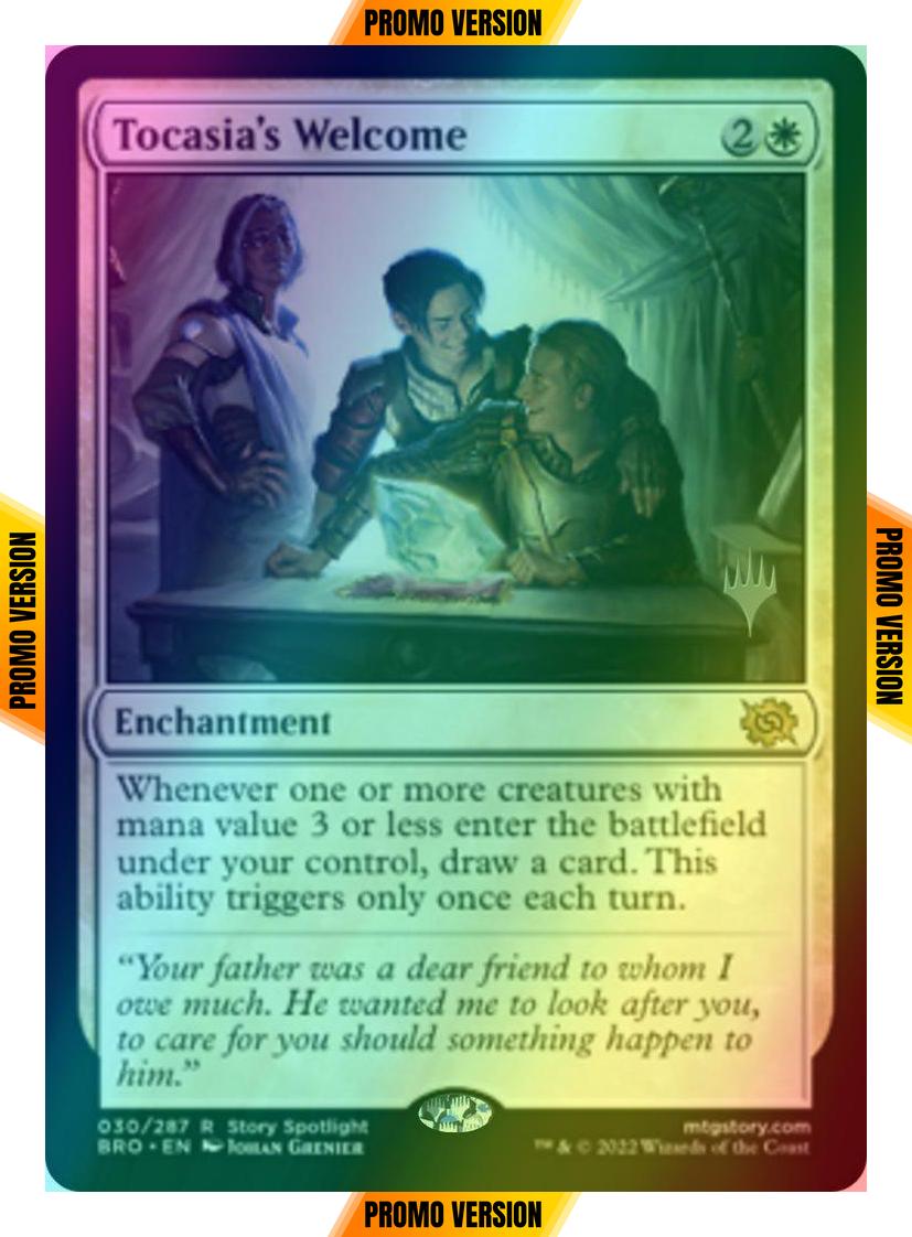 Tocasia's Welcome [30p] [Promo Pack] [The Brothers' War: Promos] [Foil]