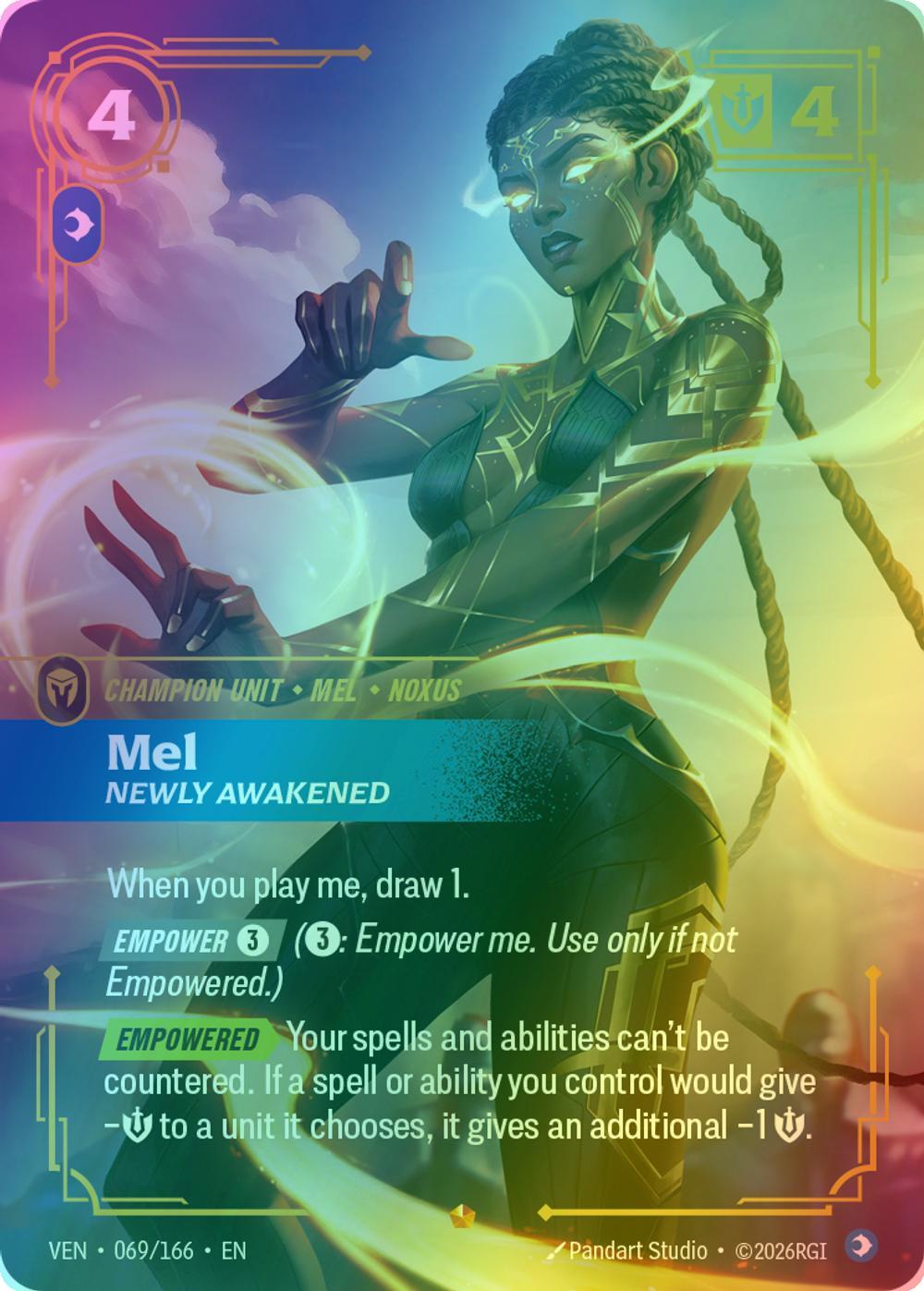 Mel, Newly Awakened - 069/166 [Vendetta] [Foil]