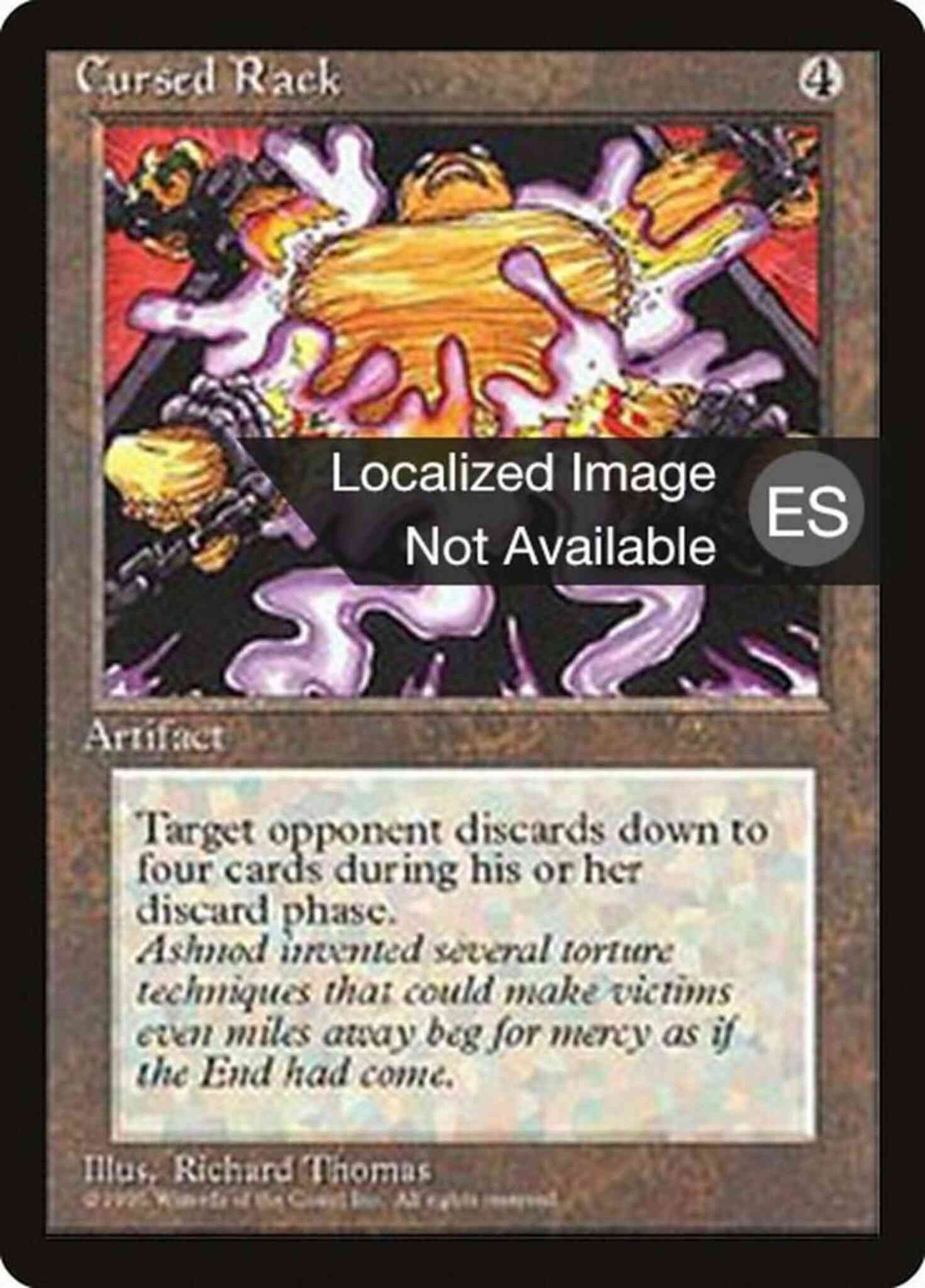 Cursed Rack - Japanese [312] [Fourth Edition Black Border: Japanese] [Non-Foil]