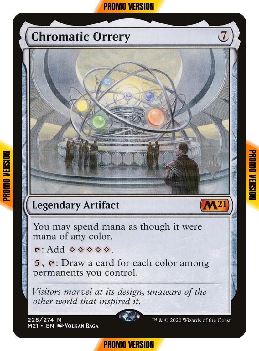 Chromatic Orrery [Promo Pack] [228p] [Core Set 2021 Promos] [Non-Foil]