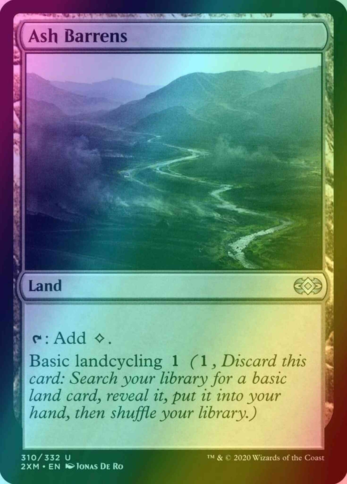 Ash Barrens [310] [Double Masters] [Foil]