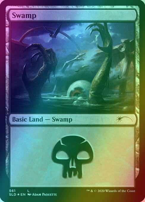 Swamp [0561] [Jumpstart: Witchcraft] [Secret Lair Drop] [Foil]