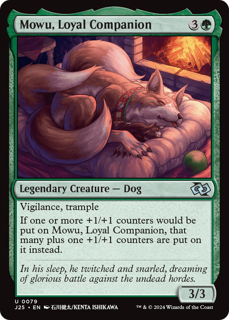 Mowu, Loyal Companion [79] [Anime] [Foundations: Jumpstart] [Non-Foil]