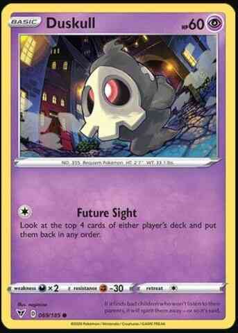 Duskull - 069/185 - Common [swsh4-069] [Reverse Holo]