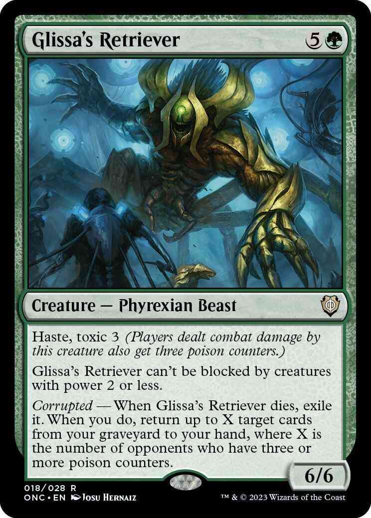 Glissa's Retriever [18] [Phyrexia: All Will Be One: Commander] [Non-Foil]