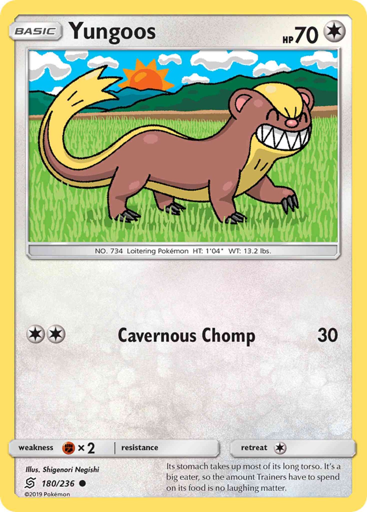 Yungoos - 180/236 - Common [sm11-180] [Non-Holo]