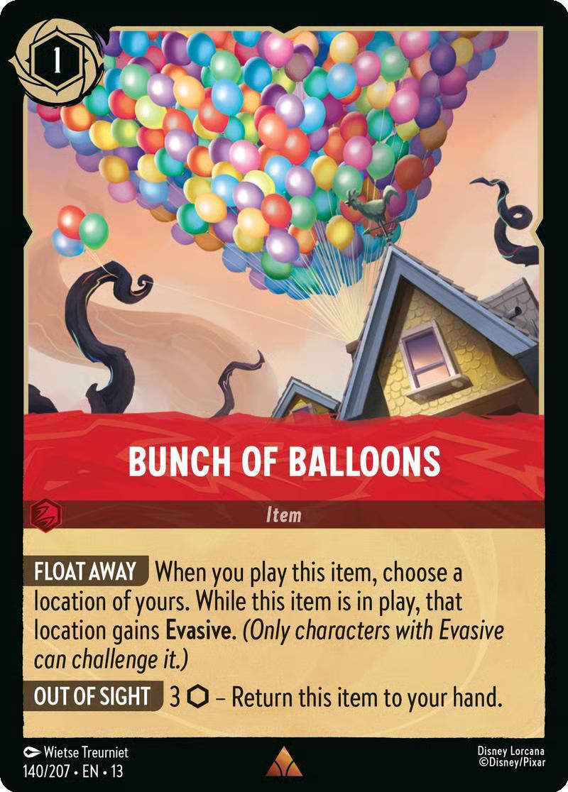 Bunch of Balloons - 140/204 [Attack of the Vine!] [Non-Foil]