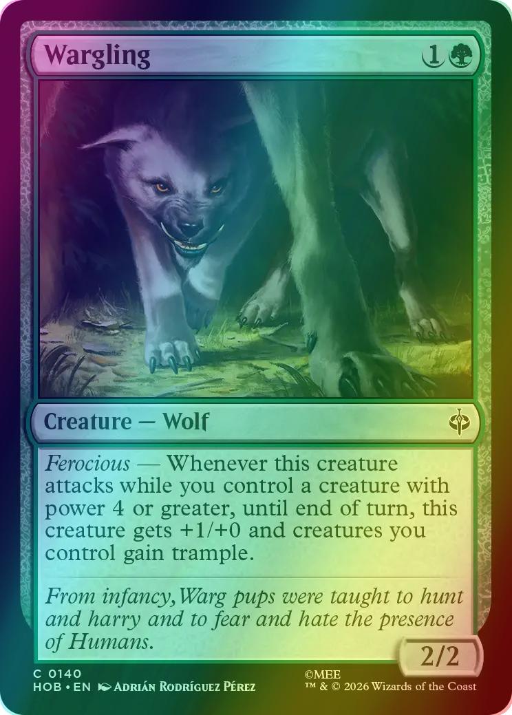 Wargling [140] [The Hobbit] [Foil]