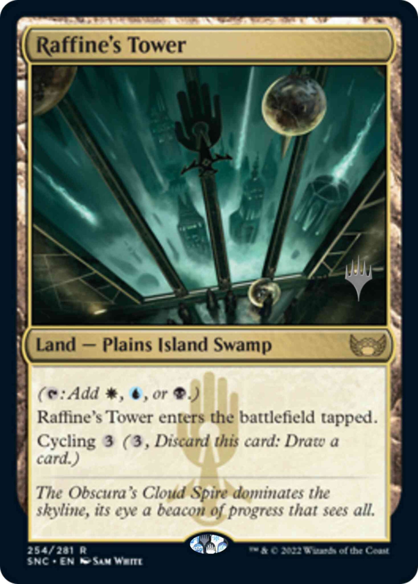 Raffine's Tower [Promo Pack] [254p] [Streets of New Capenna: Promos] [Non-Foil]