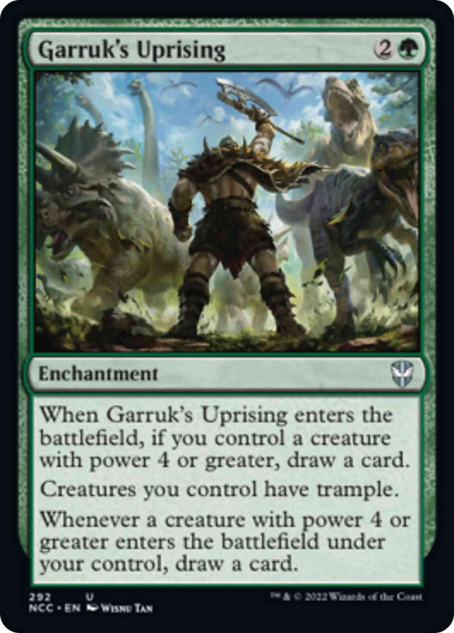 Garruk's Uprising [292] [Streets of New Capenna: Commander] [Non-Foil]