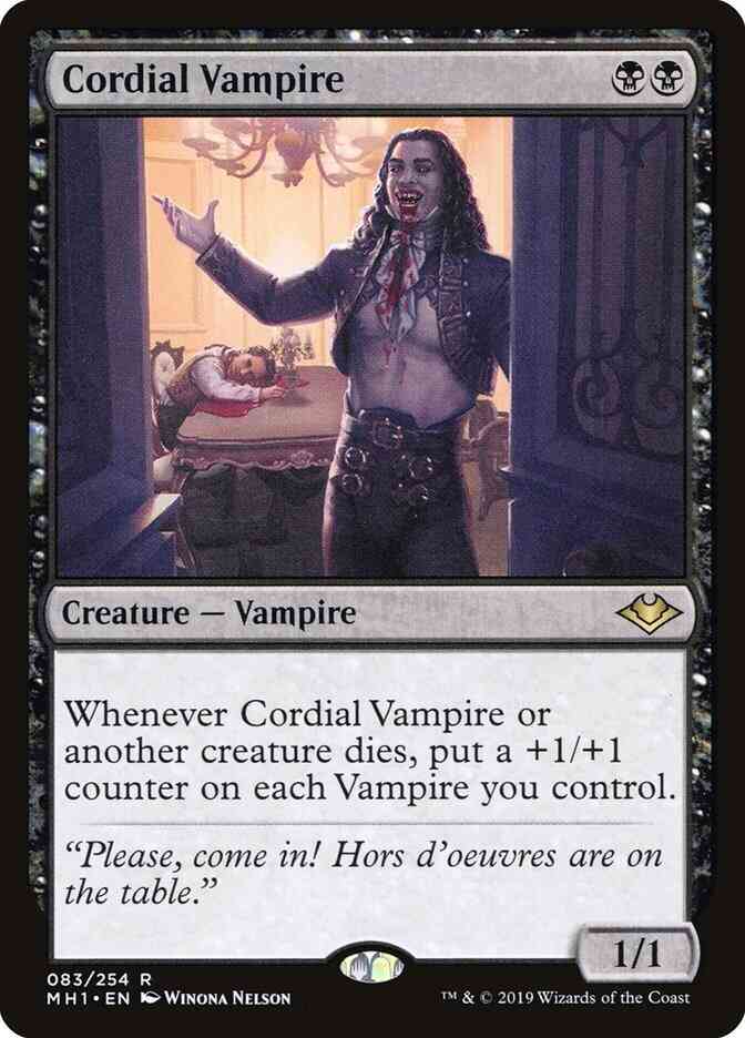 Cordial Vampire [83] [Modern Horizons] [Non-Foil]