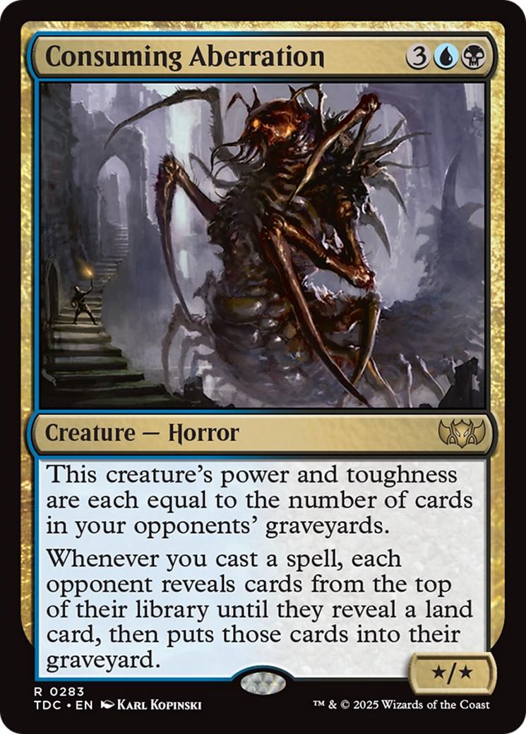 Consuming Aberration [283] [Tarkir: Dragonstorm: Commander] [Non-Foil]