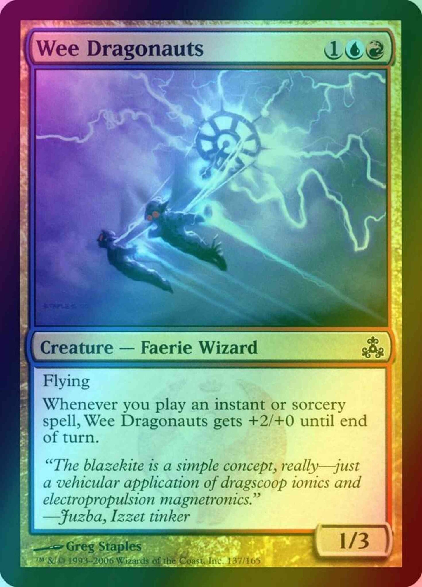 Wee Dragonauts [137] [Guildpact] [Foil]