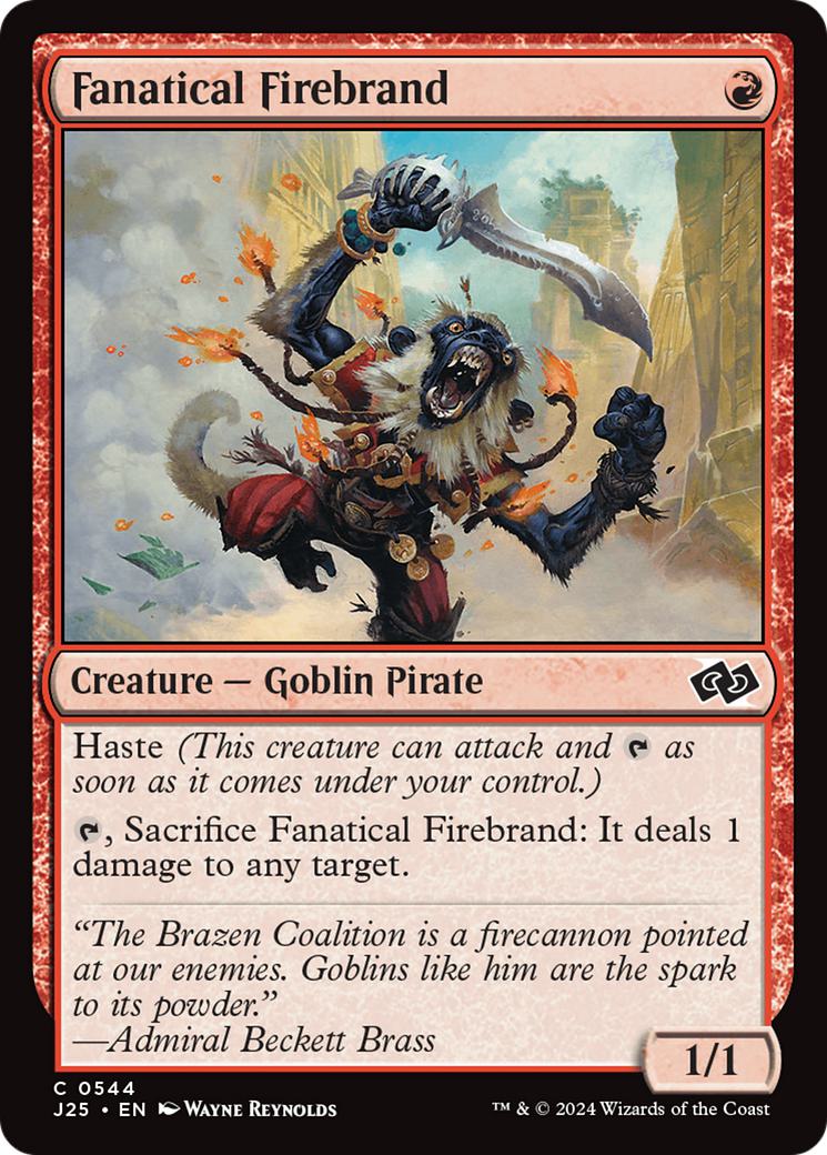 Fanatical Firebrand [544] [Foundations: Jumpstart] [Non-Foil]