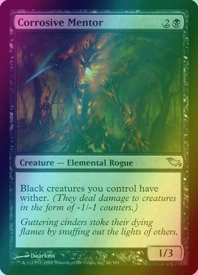Corrosive Mentor [61] [Shadowmoor] [Foil]