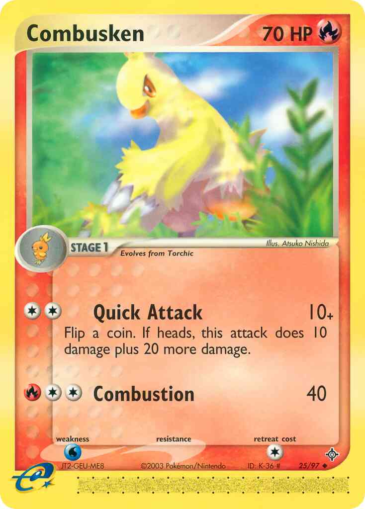 Combusken - 25/97 - Uncommon [ex3-25] [Non-Holo]