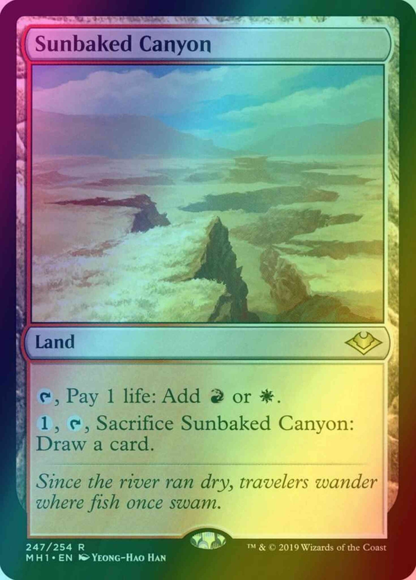 Sunbaked Canyon [247] [Modern Horizons] [Foil]