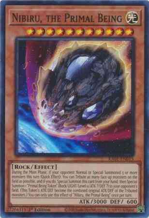 Nibiru, the Primal Being - RA01-EN015 - Super Rare - 1st Edition
