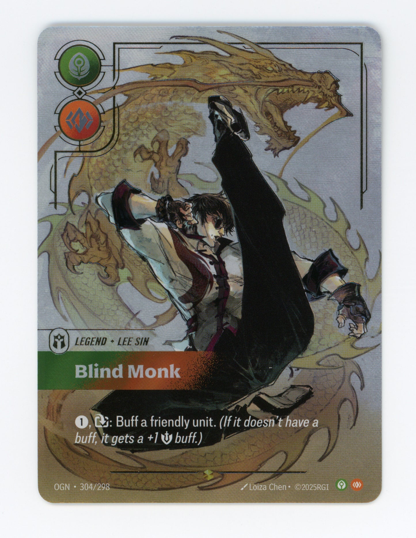 Blind Monk (Lee Sin) — Overnumbered|Foil — ID 18731