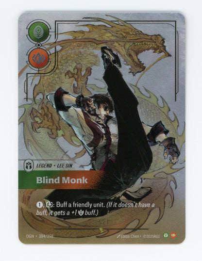 Blind Monk (Lee Sin) — Overnumbered|Foil — ID 18731