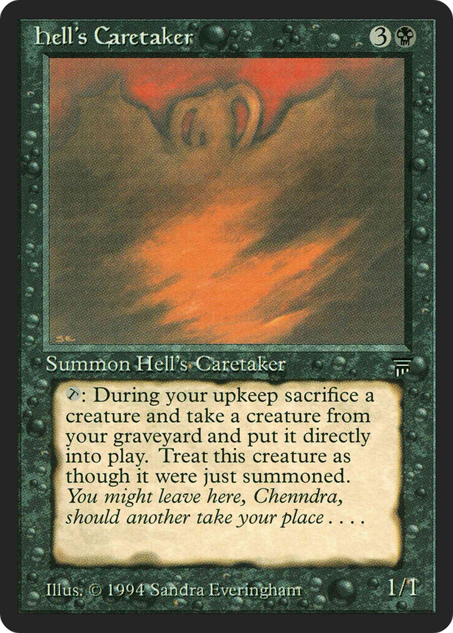 Hell's Caretaker [104] [Legends] [Non-Foil]