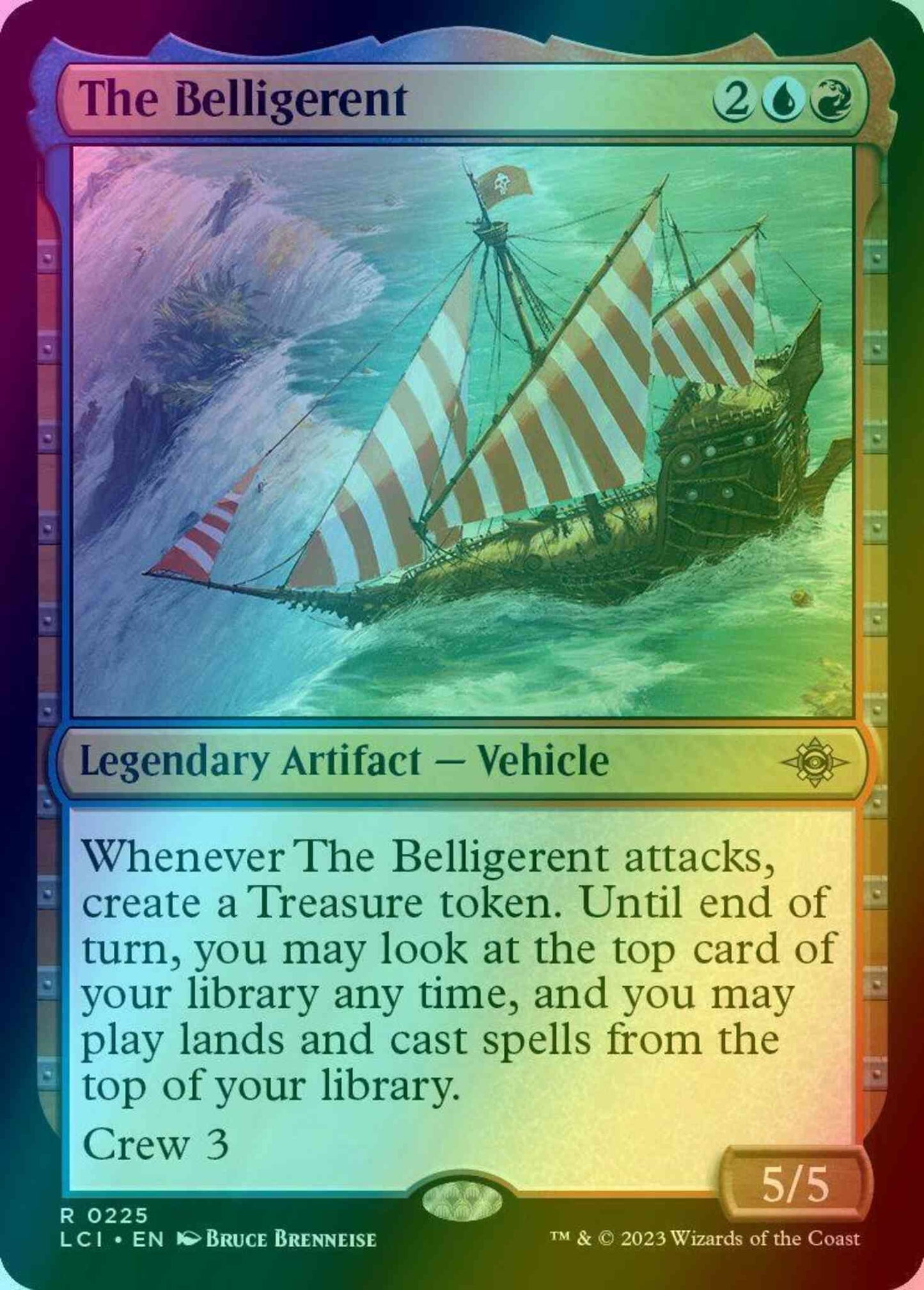 The Belligerent [225] [The Lost Caverns of Ixalan] [Foil]