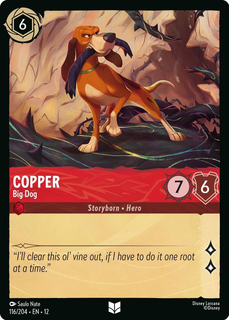 Copper - Big Dog - 116/204 [Wilds Unknown] [Non-Foil]