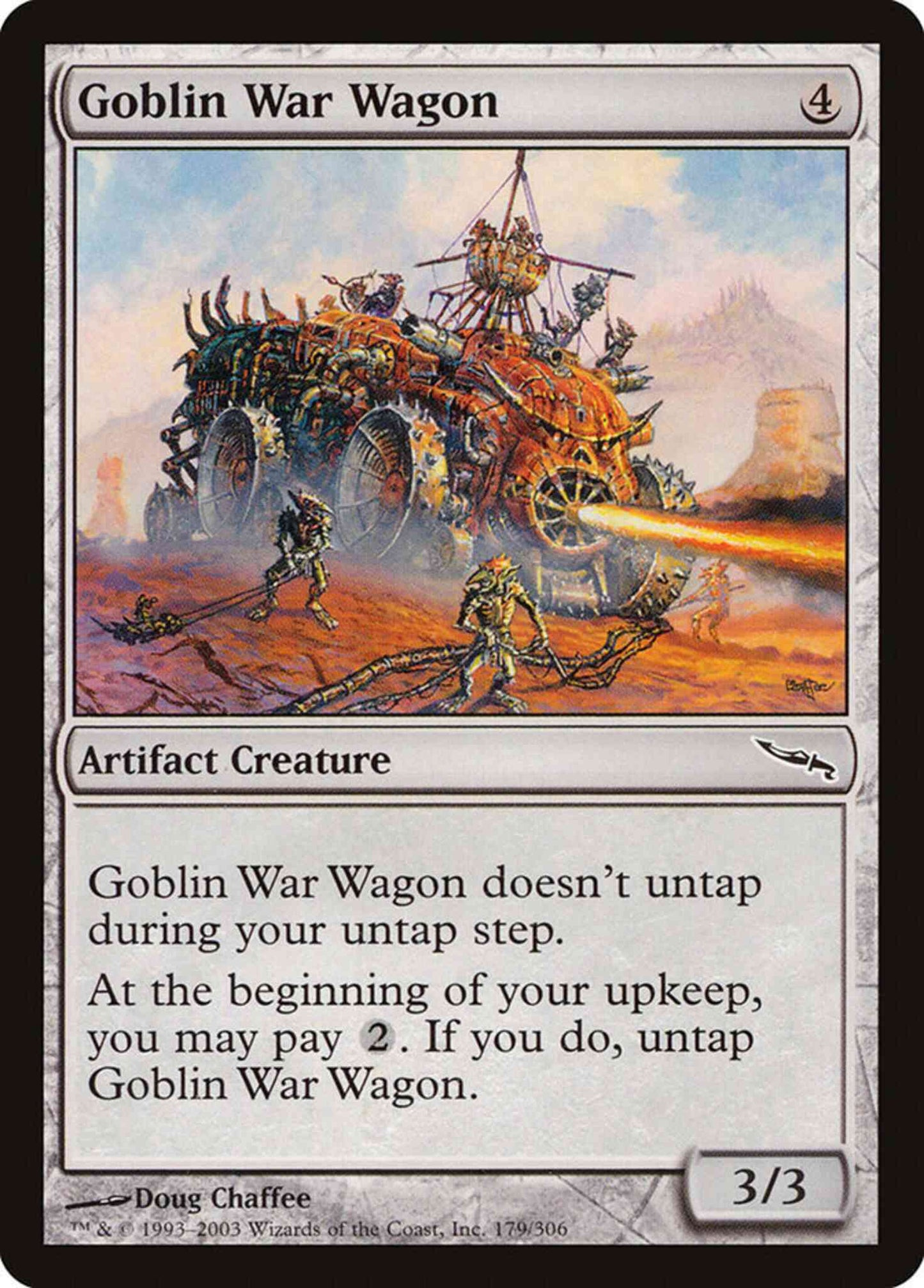 Goblin War Wagon [179] [Mirrodin] [Non-Foil]