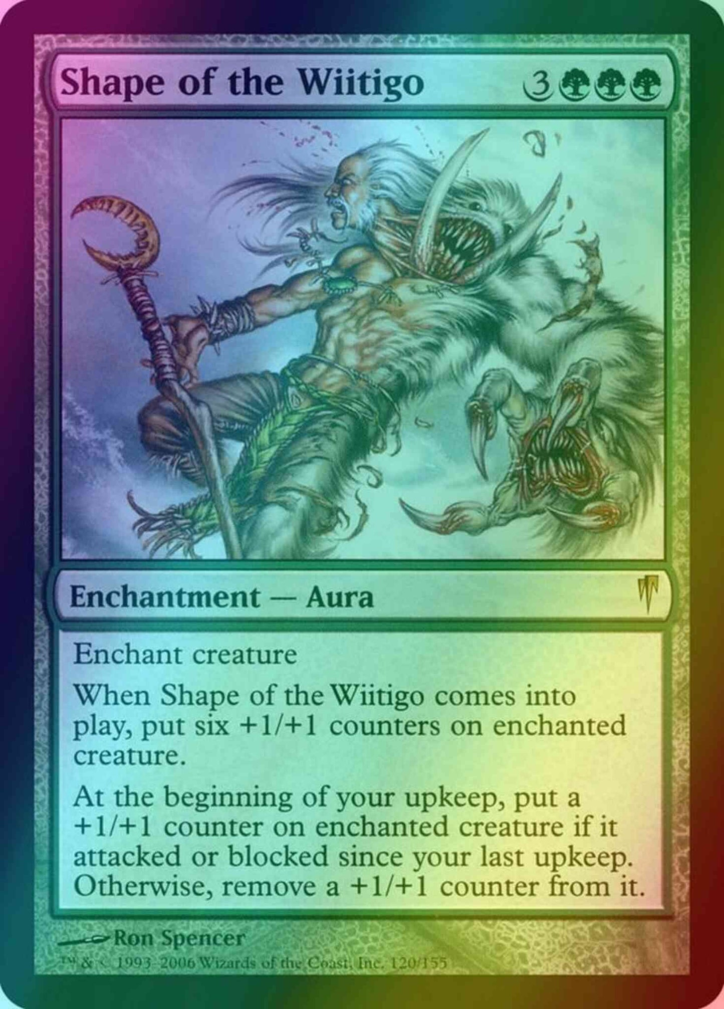 Shape of the Wiitigo [120] [Coldsnap] [Foil]