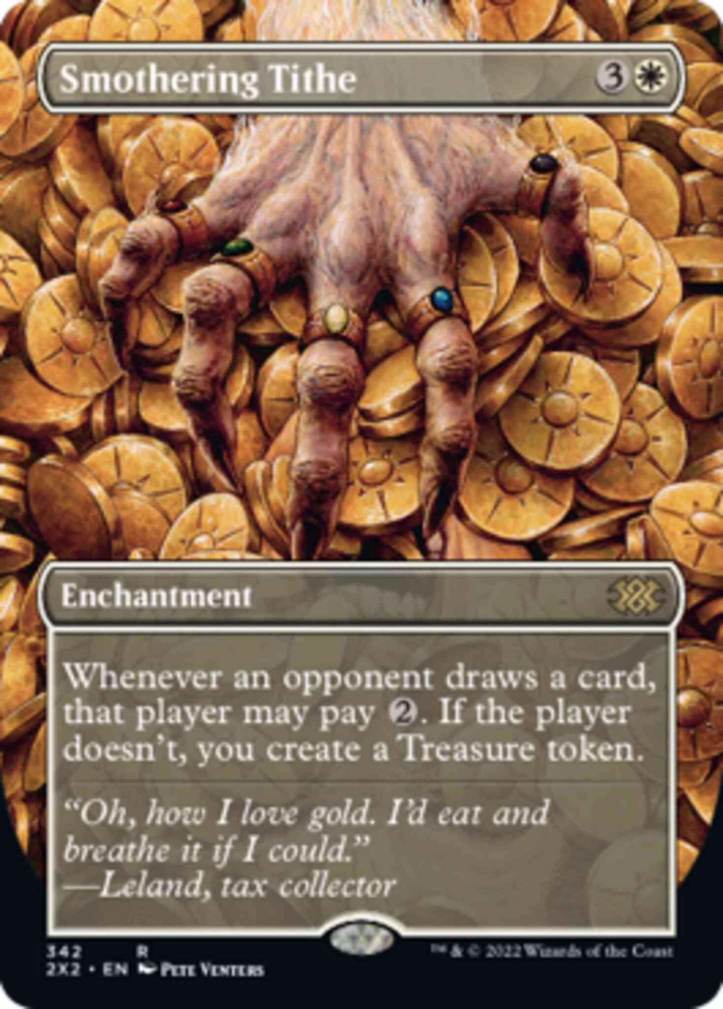 Smothering Tithe [342] [Borderless] [Double Masters 2022] [Non-Foil]