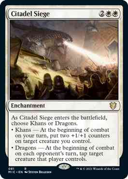 Citadel Siege [81] [Innistrad: Midnight Hunt: Commander] [Non-Foil]