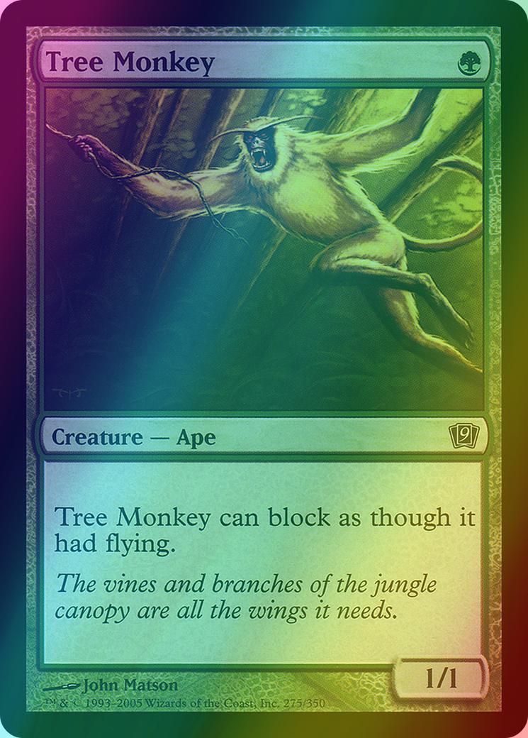 Tree Monkey [275x] [Ninth Edition] [Foil]