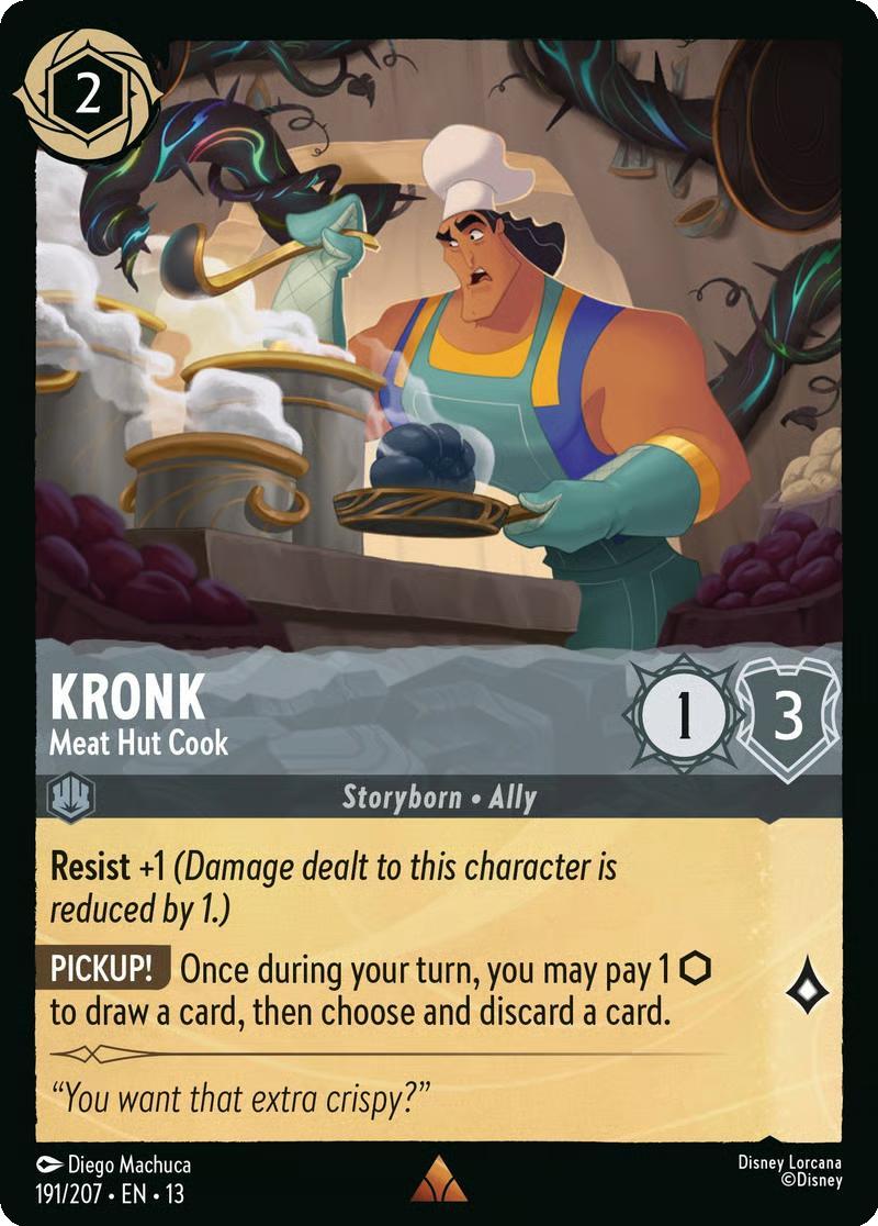 Kronk - Meat Hut Cook - 191/204 [Attack of the Vine!] [Non-Foil]