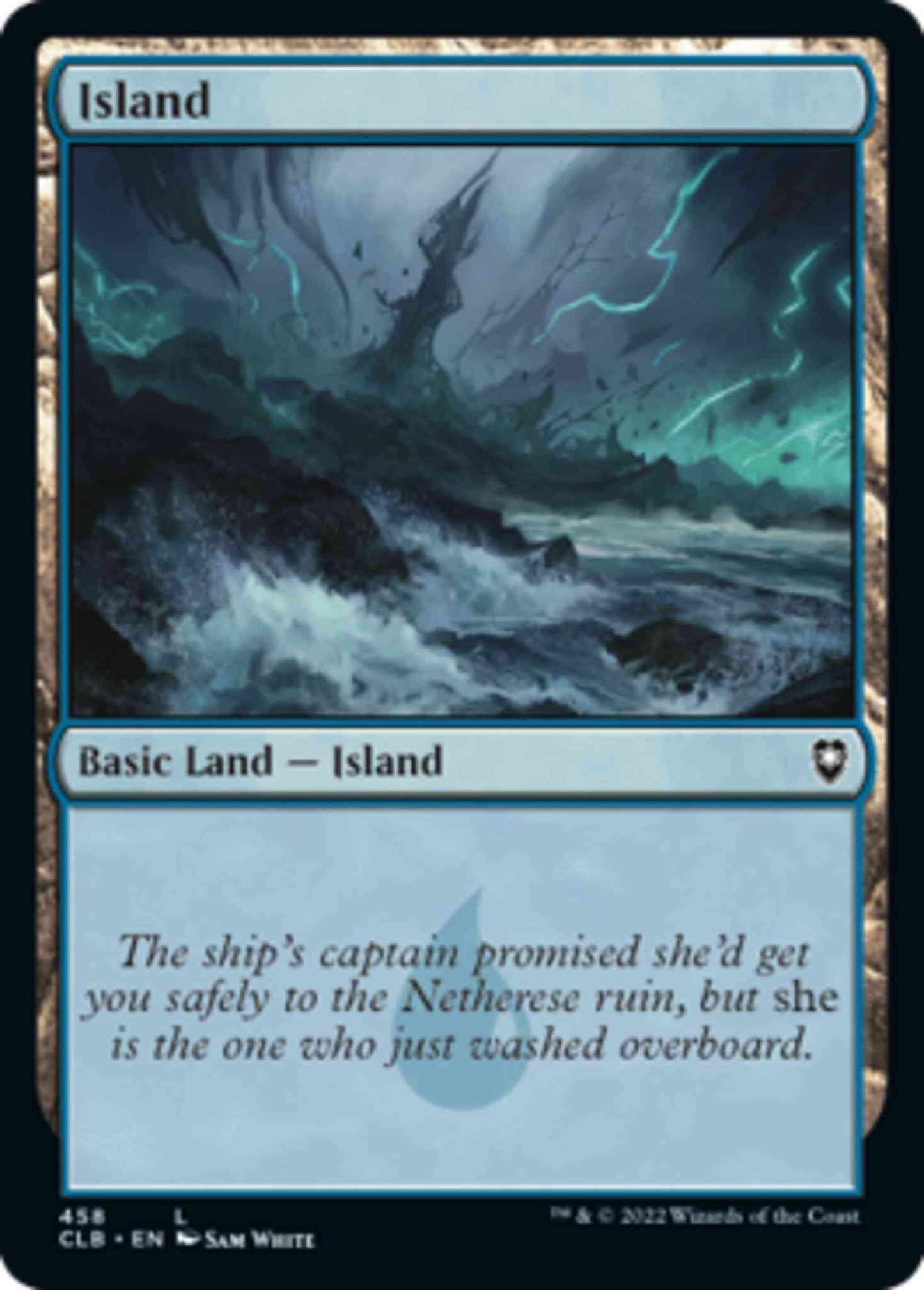 Island [458] [Commander Legends: Battle for Baldur's Gate] [Non-Foil]