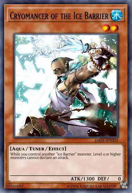 Cryomancer of the Ice Barrier - HA01-EN003 - Secret Rare - Unlimited