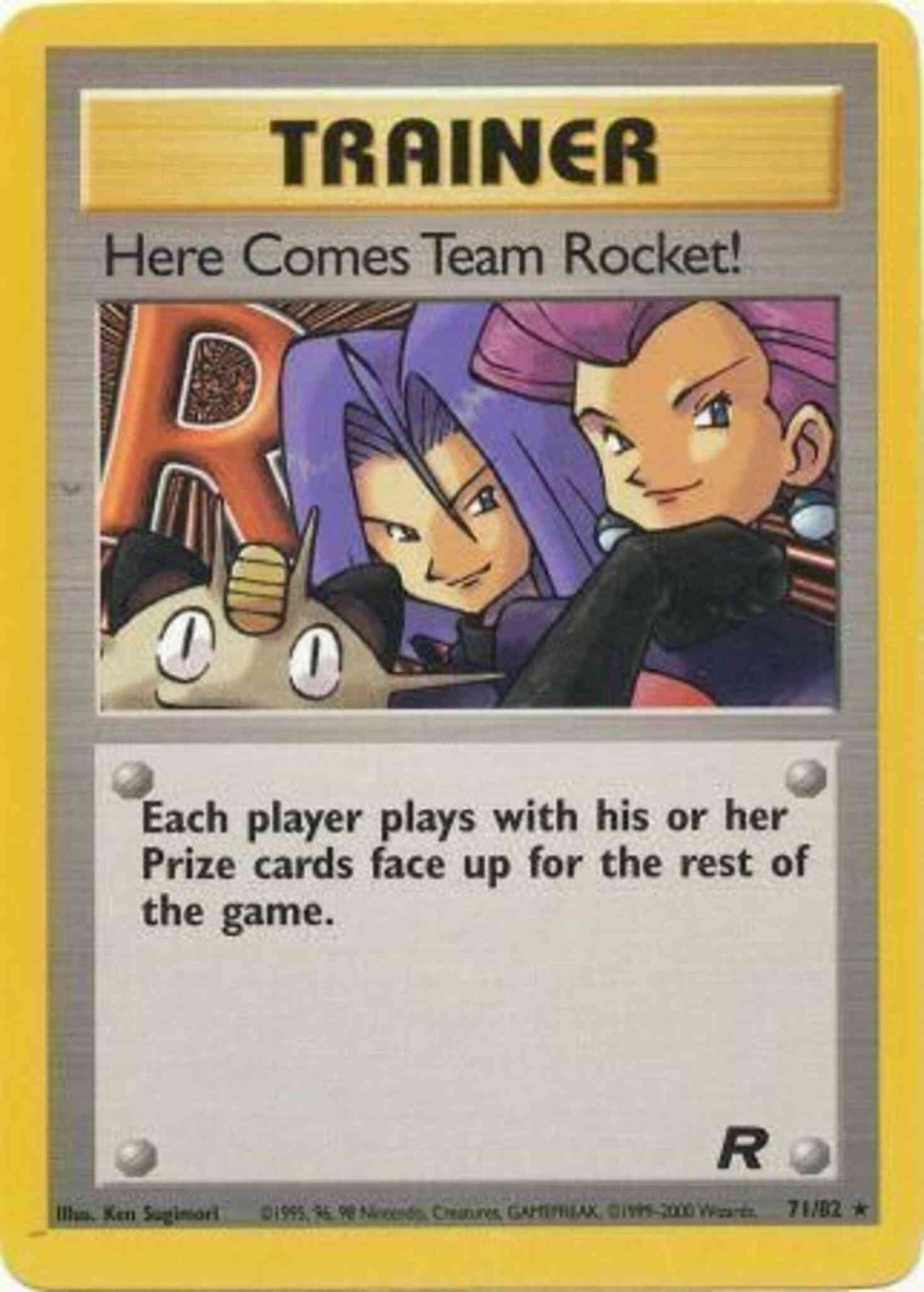 Here Comes Team Rocket! - 71/82 - Rare - Unlimited [base5U-71] [Non-Holo]