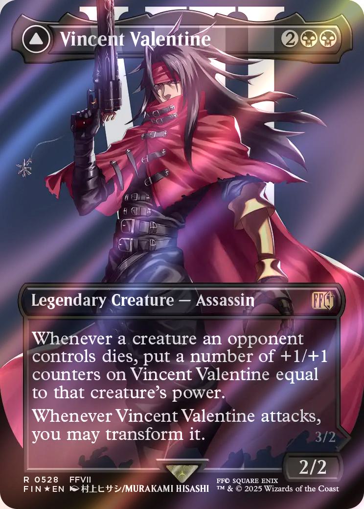 Vincent Valentine // Galian Beast [528] [Borderless] [Character] [FINAL FANTASY] [Surge Foil]