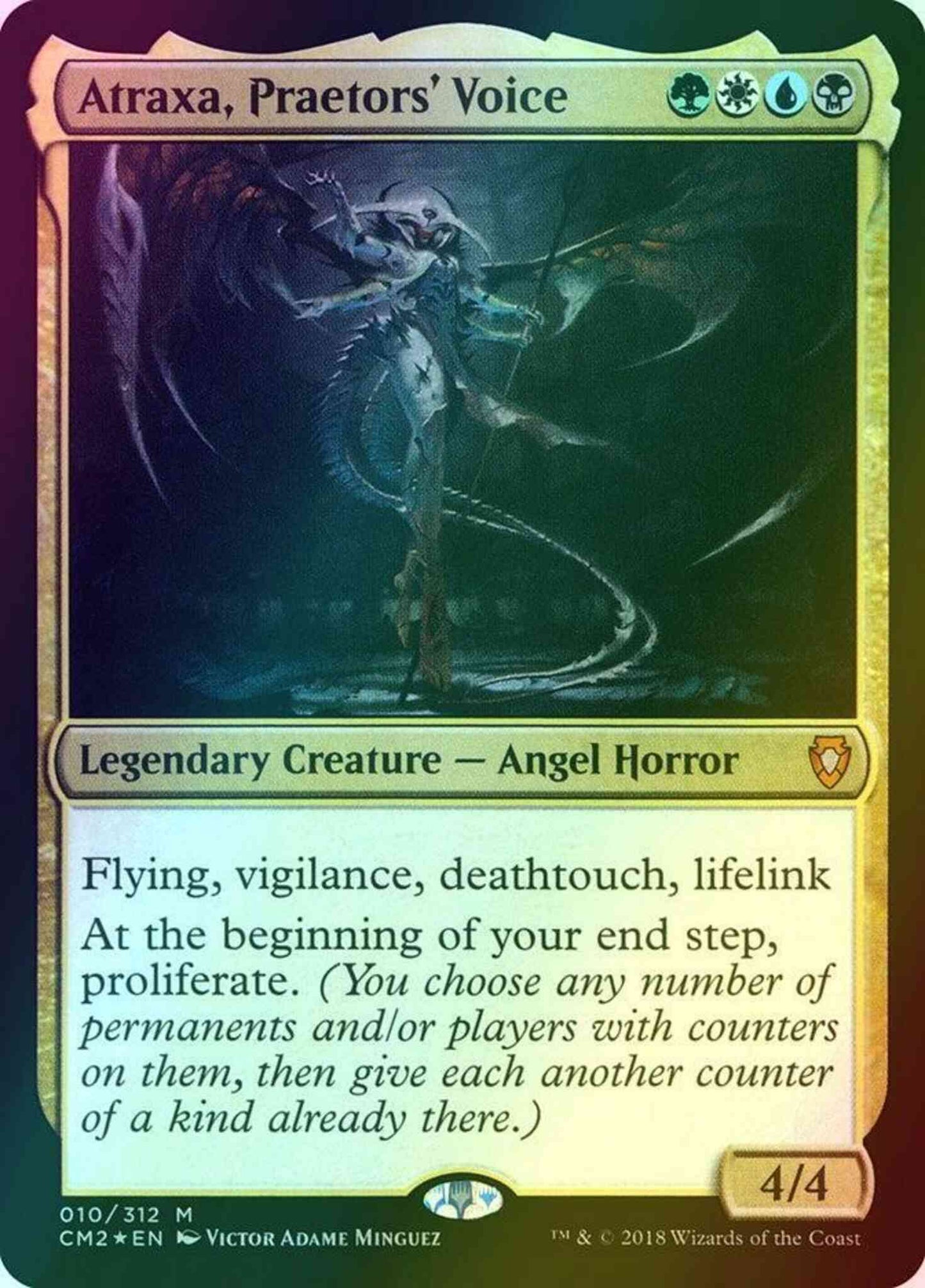 Atraxa, Praetors' Voice [10] [Commander Anthology Volume II] [Foil]