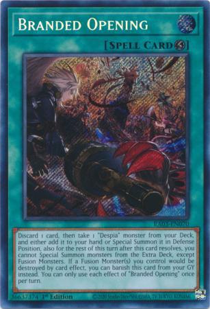Branded Opening - RA03-EN070 - Secret Rare - 1st Edition