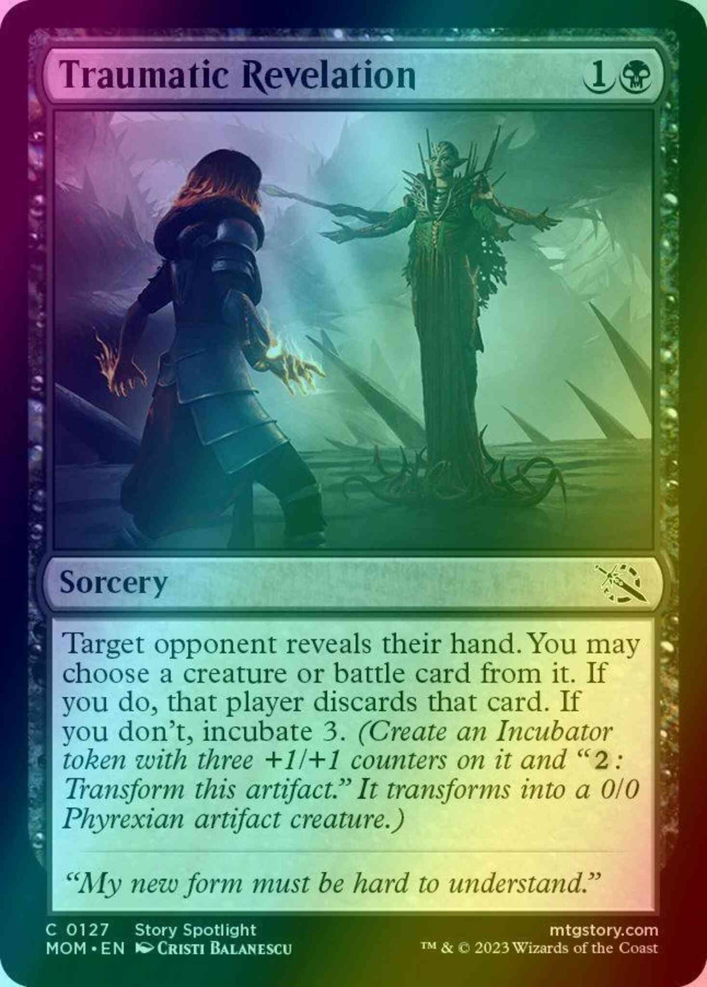 Traumatic Revelation [127] [March of the Machine] [Foil]